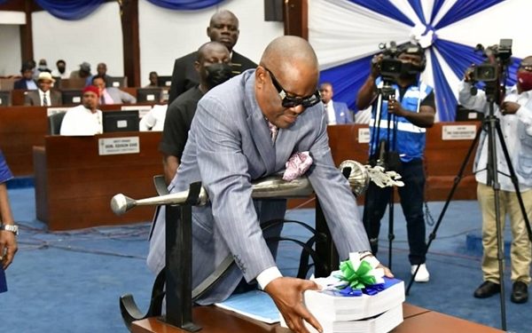 Wike Presents 2022 Budget Estimate