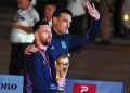Argentine Players Return Home After World Cup Victory