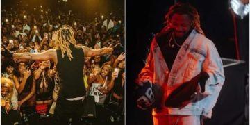 Asake Kicks Off Show