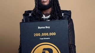 Burna Boy Becomes Most Streamed Artist on Boom Play