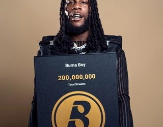 Burna Boy Becomes Most Streamed Artist on Boom Play