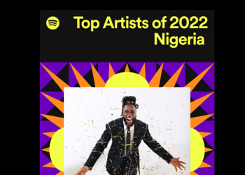 Burna Boy Claims most Streamed Artist on Spotify