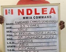 NDLEA Intercepts Parcel of Cocaine at Lagos Airport