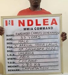 NDLEA Intercepts Parcel of Cocaine at Lagos Airport