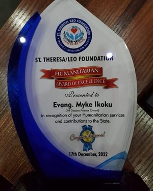 St. Theresa Foundation Honors Ikoku