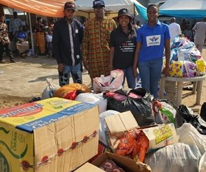 Nkemjika Development Foundation Distribute Relief Materials to Flood Victims