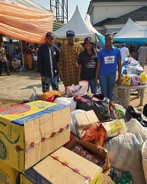 Nkemjika Development Foundation Distribute Relief Materials to Flood Victims