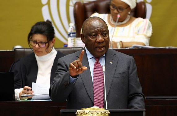 South Africa Parliament to Decide Ramaphosa’s Fate