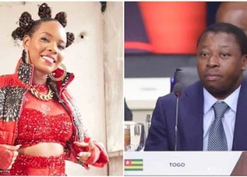 Alade Dispel Rumors of Pregnancy for Togo President