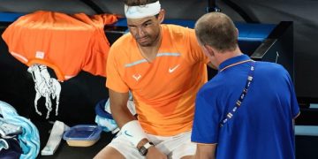Nadal Suffers Hip Injury