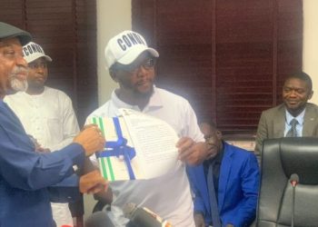 Ngige Present Registration Letters to CONUA and NAMDA