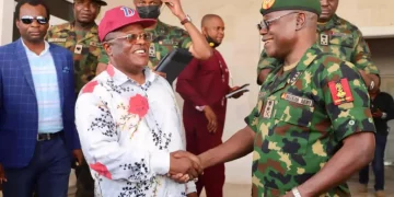 Umahi Lauds Army for Dedication Towards Fighting Insecurity