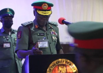 CoAS Charges Soldiers on Peaceful Environment for the General Election