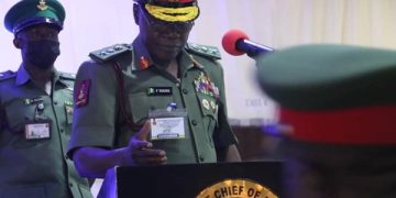 CoAS Charges Soldiers on Peaceful Environment for the General Election