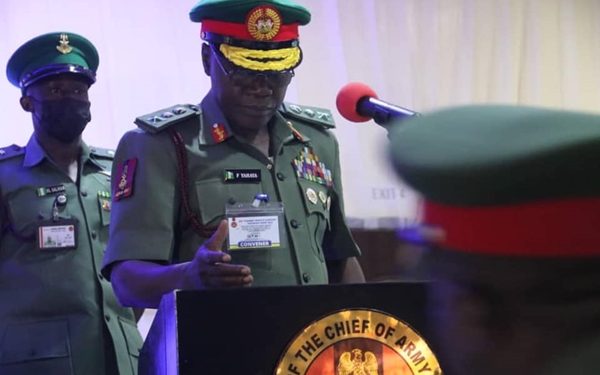 CoAS Charges Soldiers on Peaceful Environment for the General Election