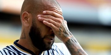 Barcelona Court Rules Alves to Remain in Custody Pending Trail