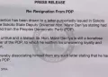 Sokoto Deputy Governor Resigns from PDP