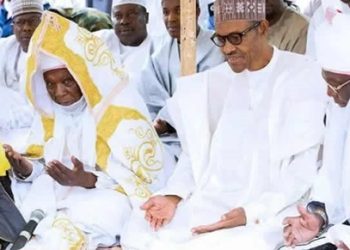 Buhari Felicitates with Muslims