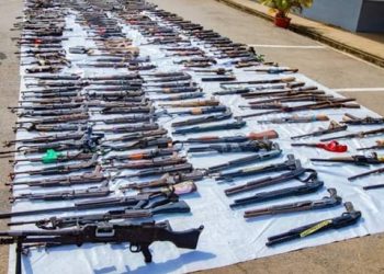 Police Recovers 182 Illicit Arms