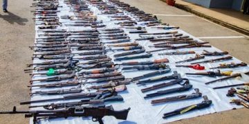 Police Recovers 182 Illicit Arms