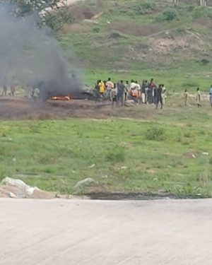 Security Operatives Allegedly Apprehend Vehicle in Possession of Illegal Crude Oil