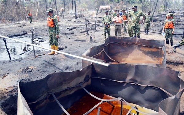 Navy Arrests Oil Bunkering Vessels